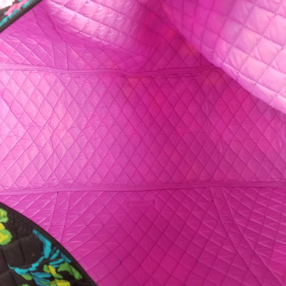 Vera Bradley Large Duffel Bag Hilo Meadow NWT - Picture 6 of 6